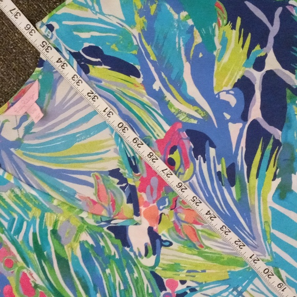 🦄VERY HTF Lilly Pulitzer🦄 - Atlin Silk Caftan - Picture 15 of 15